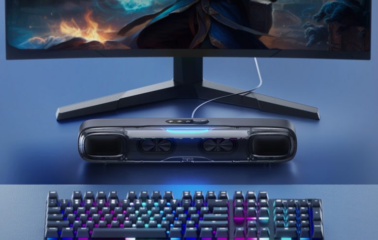 Mini Soundbar Baseus AeQur DS10: Dźwięk, Który Wciąga!