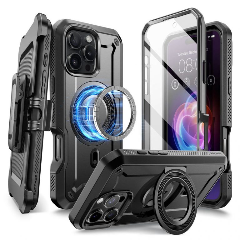 Supcase Etui Unicorn Beetle Pro Mag do iPhone 16 Pro Max Czarne