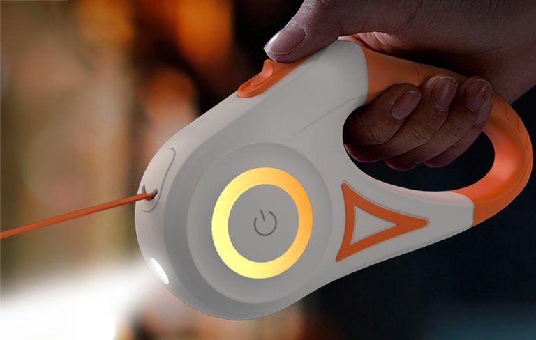 Smycz Automatyczna LED Rojeco 5m: Bezpieczny Spacer po Zmroku | blog.zajefajnacena.pl