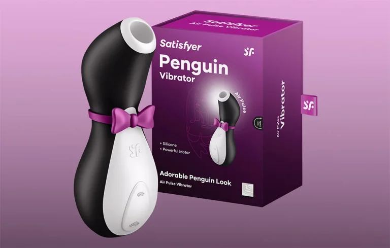 Masażer łechtaczki Satisfyer Penguin, symbol innowacyjnej technologii Air Pulse.