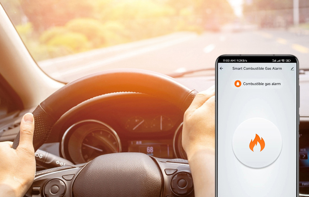Czujnik gazu WiFi do domu – modele Shelly Gas CNG, Shelly Gas LPG i Heiman WS2CG Tuya