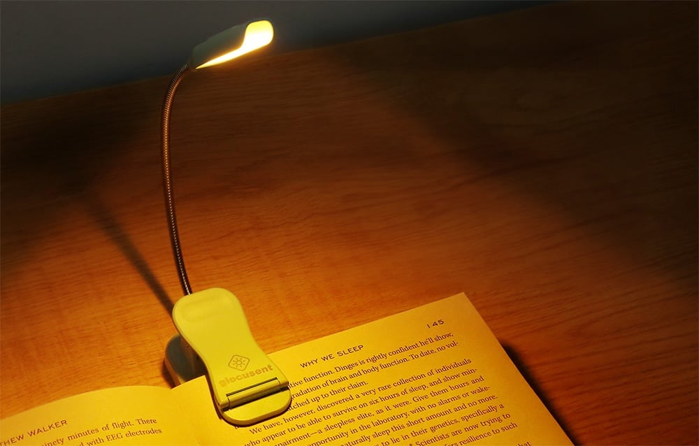 Lampka bezprzewodowa do czytania książek USB-C – Glocusent Mini zielona