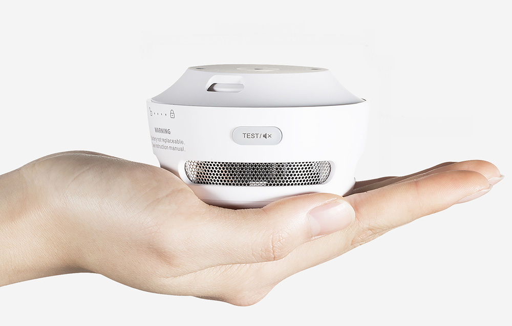 Czujnik dymu fotoelektryczny – rekomendowane miejsce montażu na suficie