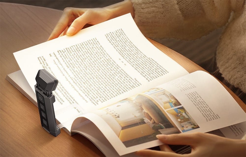 Lampka bezprzewodowa zakładka do czytania książek – Glocusent Extendable