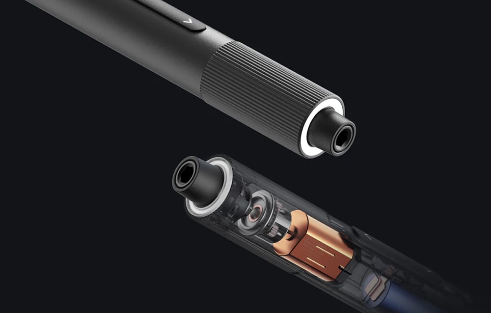 Elektryczny wkrętak precyzyjny HOTO – zestaw do elektroniki