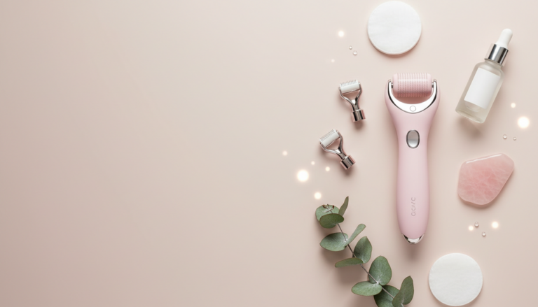 Roller do mezoterapii igłowej twarzy i ciała